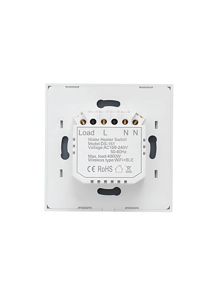 Generic Smart switch to control the window air conditioner or heater, 40 amps - white