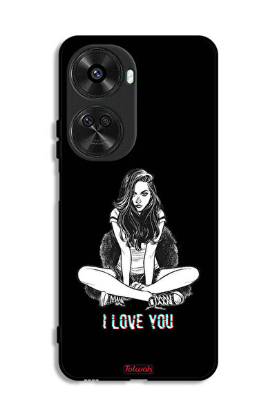 Tolwak غطاء حماية لهاتف هواوي نوفا 11 SE بطبعة "أحبك"