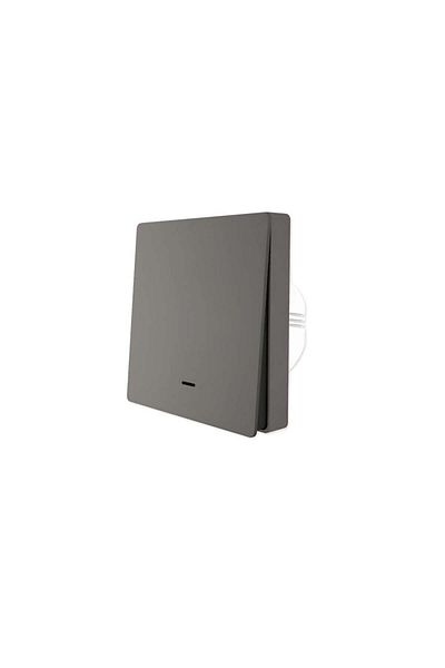 Generic Single Black Smart Light Switch