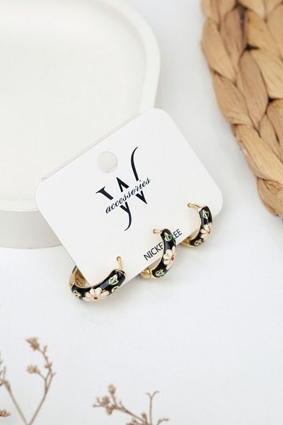 Jack Ferrero Steel / No Tarnishing Women's Earrings