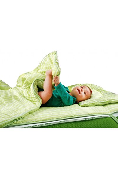 Green Future Nature Bamboo Kids Waterproof Mattress Protector 60x120 cm, Green