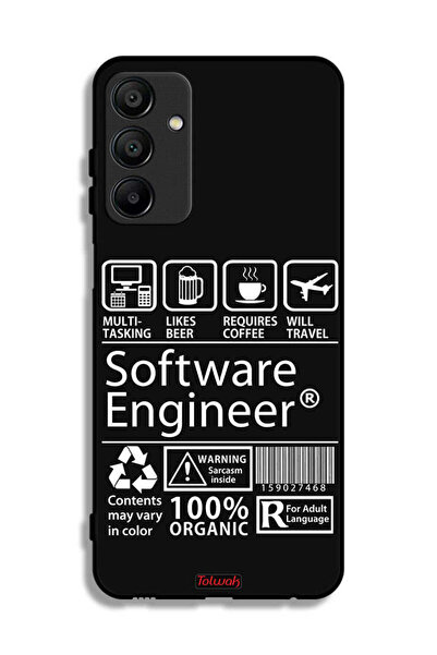 Tolwak غطاء حماية لهاتف Samsung Galaxy A15 - ملصق مهندس برمجيات