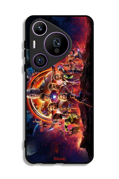 Tolwak غطاء حماية لهاتف هواوي بيورا 70 برو - أفينجرز