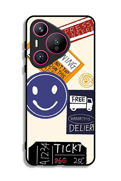 Tolwak غطاء حماية لهاتف هواوي بيورا 70 مع ملصق نقل سريع مجاني