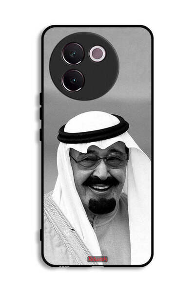 Tolwak غطاء حماية لهاتف فيفو V30e 5G صورة الملك عبدالله مبتسماً