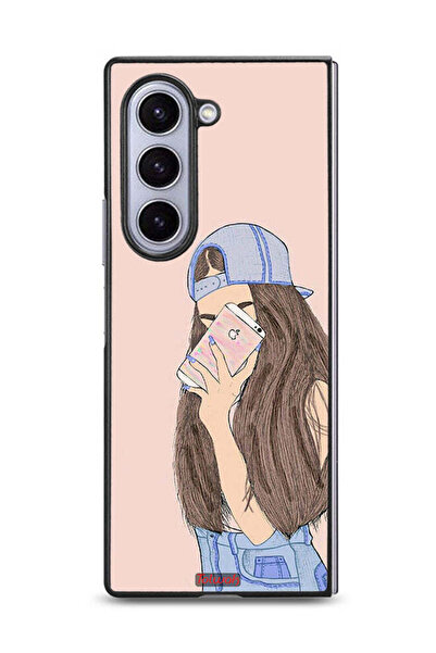 Tolwak غطاء حماية لهاتف Samsung Galaxy Z Fold6 لالتقاط صور سيلفي