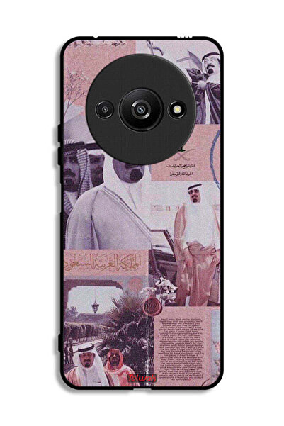 Tolwak غطاء حماية لهاتف شاومي ريدمي A3 4G، ملصق الملك عبد الله العتيق