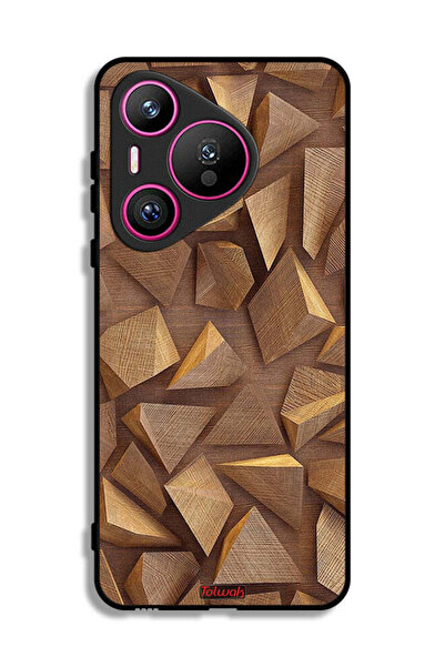 Tolwak غطاء حماية لهاتف هواوي بيورا 70 - قطع فنية خشبية