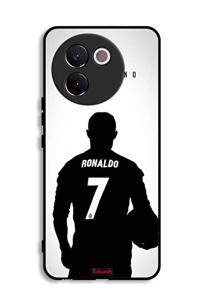 Tolwak غطاء حماية لهاتف Vivo V30e 5G بقناع كريستيانو رونالدو