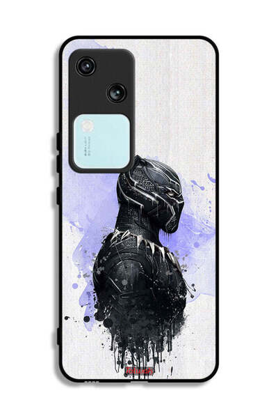 Tolwak غطاء حماية لهاتف Vivo S18 5G بتصميم النمر الأسود