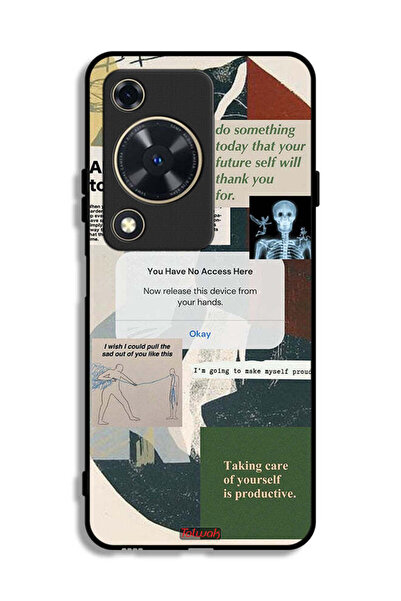 Tolwak غطاء حماية لهاتف هواوي إنجوي 70 - اسمح لنفسك بالنمو