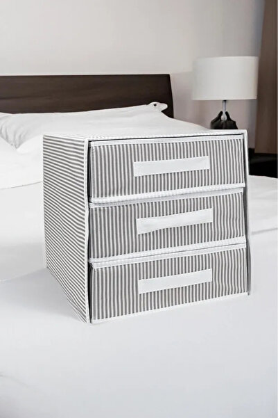 Tex Republic 3-Compartment Drawer-Jewelry Organizer- New Season Nano Technology Fabric 32*32*32cm