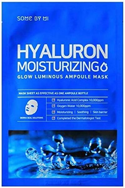 Some By Mi Hyaluron Moisturizing Glow Luminous Ampoule Mask Sheet