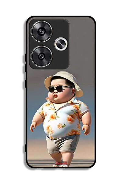 Tolwak غطاء حماية لهاتف Xiaomi Redmi Turbo 3 5G بتصميم أنيق وجذاب لطفل صغير