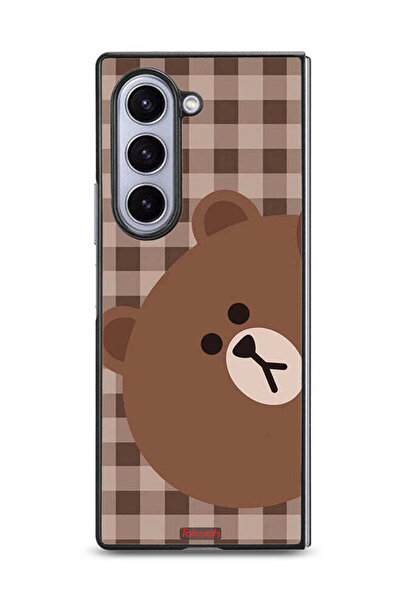 Tolwak غطاء حماية لهاتف سامسونج جالاكسي زد فولد 6 - دب تيدي