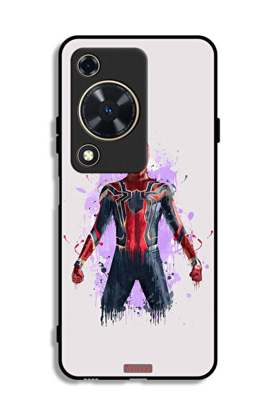 Tolwak غطاء حماية لهاتف هواوي إنجوي 70 بتصميم العنكبوت الحديدي