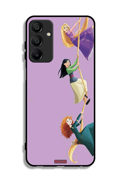 Tolwak Samsung Galaxy A15 Protective Case Cover Girls Climbing Art