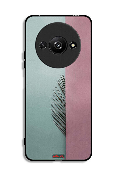 Tolwak Xiaomi Redmi A3 4G Protective Case Cover Half Leaves