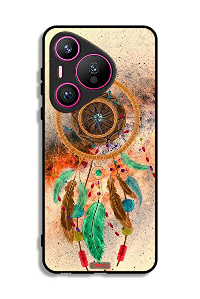 Tolwak غطاء حماية لهاتف هواوي بيورا 70 بتصميم ماندالا ريش معلق