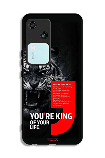 Tolwak غطاء حماية لهاتف Vivo S18 5G أنت ملك حياتك