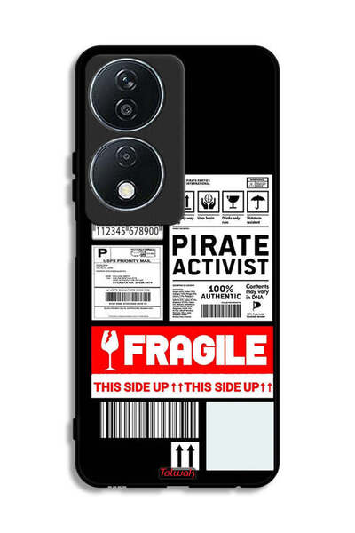 Tolwak غطاء حماية لهاتف Honor X7b 5G، ملصق ناشط خاص قابل للكسر