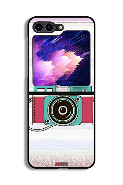Tolwak غطاء حماية لهاتف Samsung Galaxy Z Flip6 - Just Say Cheese