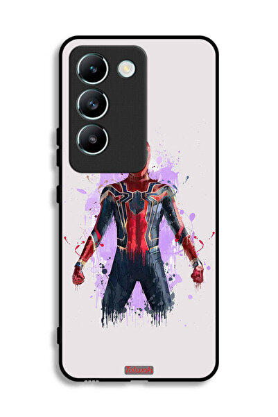 Tolwak غطاء حماية لهاتف Vivo V30 Lite 4G بتصميم العنكبوت الحديدي