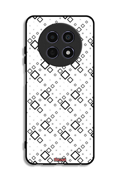 Tolwak Realme 12x 5G Protective Case Cover Square Abstract Digital Art