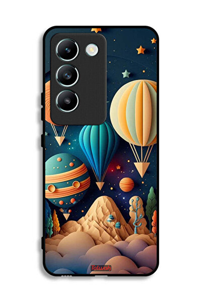 Tolwak Vivo V30 Lite 4G Protective Case Cover Perrashut Art