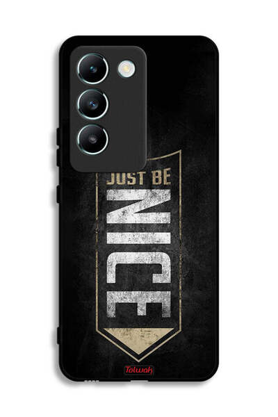 Tolwak Vivo V30 Lite 4G Protective Case Cover Just Be Nice