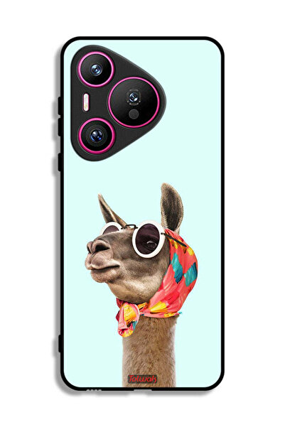 Tolwak غطاء حماية لهاتف هواوي بيورا 70 - لون جمل أنيق وجذاب