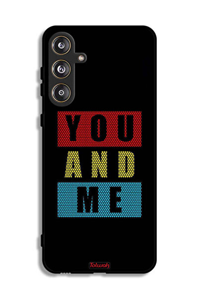 Tolwak Samsung Galaxy M55 5G Protective Case Cover You And Me