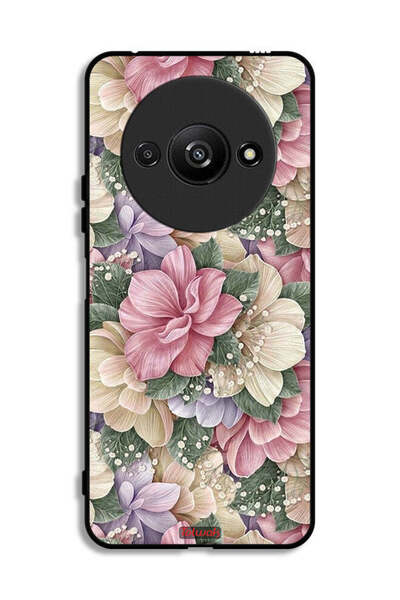 Tolwak Xiaomi Redmi A3 4G Protective Case Cover Hd Floral