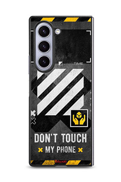 Tolwak غطاء حماية لهاتف سامسونج جالكسي زد فولد 6 - لا تلمس هاتفي