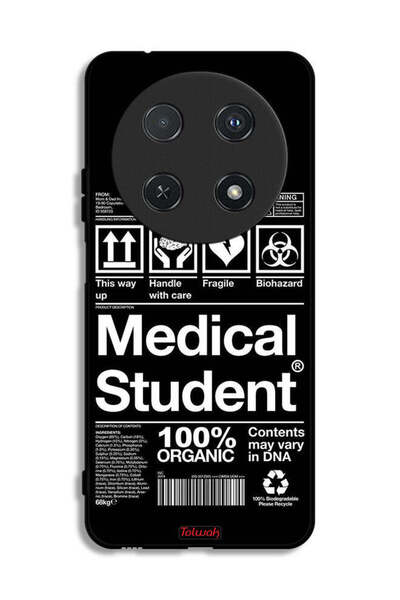 Tolwak غطاء حماية لهاتف هواوي نوفا 12i، ملصق طالب الطب