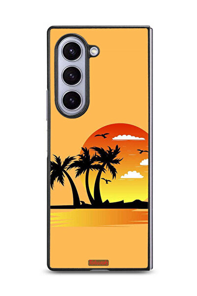 Tolwak غطاء حماية لهاتف Samsung Galaxy Z Fold6 برسومات تجريدية