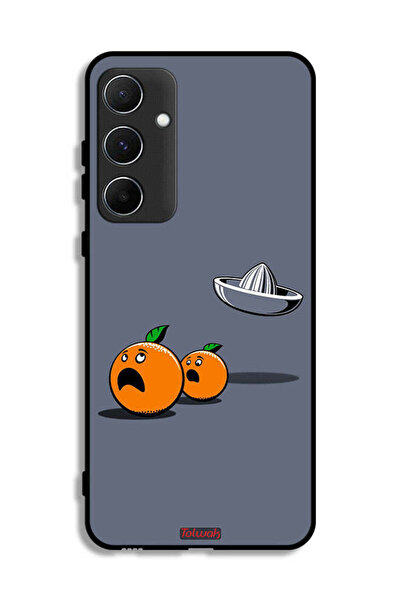 Tolwak غطاء حماية لهاتف سامسونج جالاكسي A55 5G بتصميم فني رقمي بسيط وفكاهي