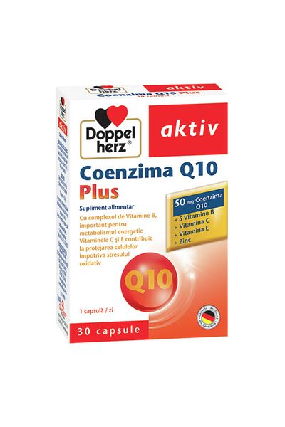 Doppelherz Coenzima Q10 Plus 30 capsule,