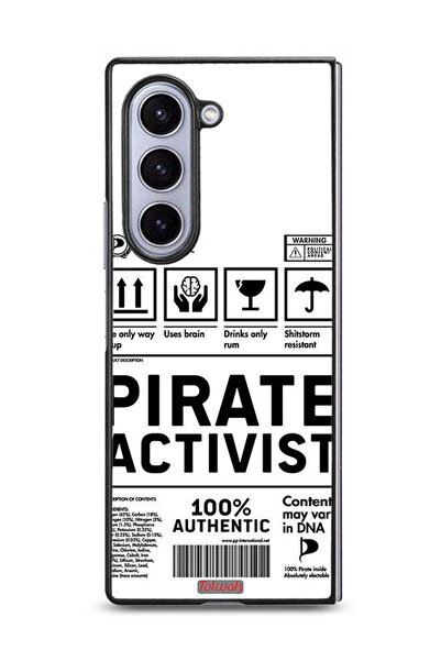 Tolwak غطاء حماية لهاتف سامسونج جالاكسي زد فولد 6، ملصق ناشط خاص