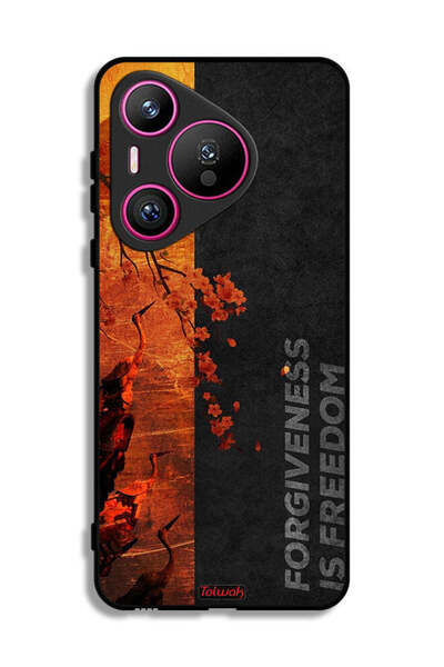 Tolwak غطاء حماية لهاتف هواوي بيورا 70 - التسامح هو الحرية