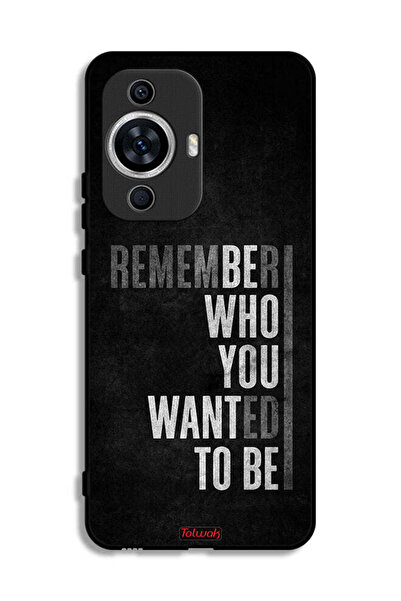 Tolwak غطاء حماية لهاتف هواوي نوفا 12 لايت تذكر من أردت أن تكون