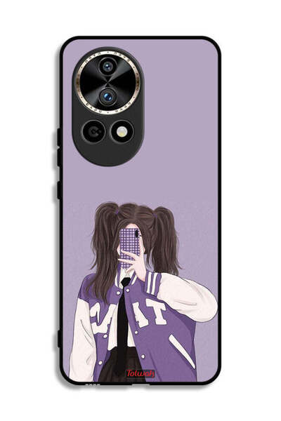 Tolwak غطاء حماية لهاتف هواوي نوفا 12 برو 5G لالتقاط صور سيلفي