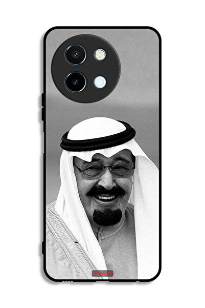 Tolwak غطاء حماية لهاتف Vivo Y38 5G صورة الملك عبد الله مبتسمًا