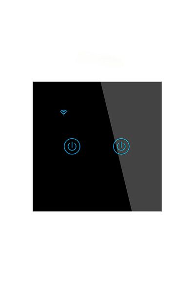 Generic Dual Black Smart Light Switch