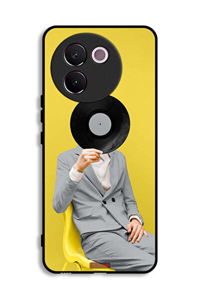 Tolwak غطاء حماية لهاتف Vivo V30e 5G برسومات دي جي التجريدية