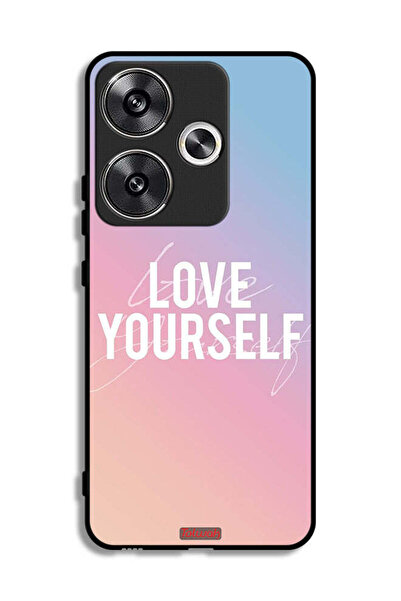 Tolwak Xiaomi Poco F6 5G Protective Case Cover Love Yourself