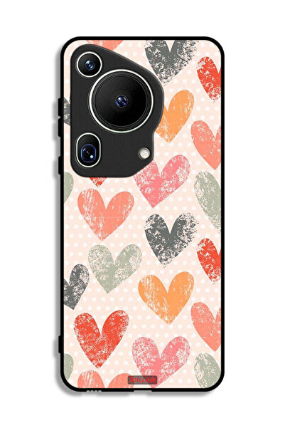 Tolwak غطاء حماية لهاتف هواوي بيورا 70 ألترا بتصميم قلوب فنية