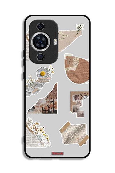 Tolwak غطاء حماية لهاتف هواوي نوفا 12 إس، قطع من الملصقات الورقية