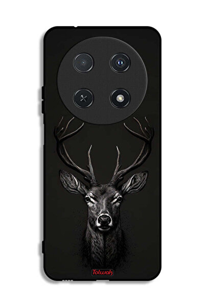 Tolwak غطاء حماية لهاتف هواوي نوفا 12i بتصميم غزال رقمي