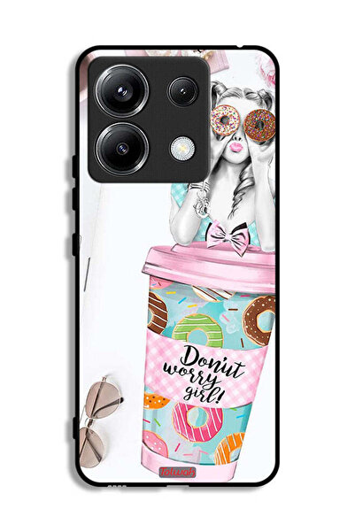 Tolwak غطاء حماية لهاتف شاومي ريدمي نوت 13 برو 5G - فتاة دونات ووري